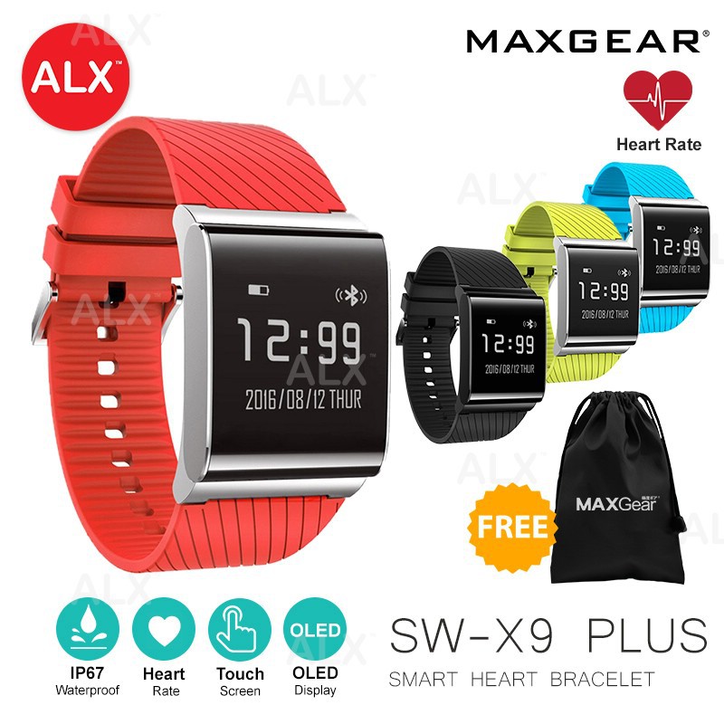 x9 pro heart rate smartband