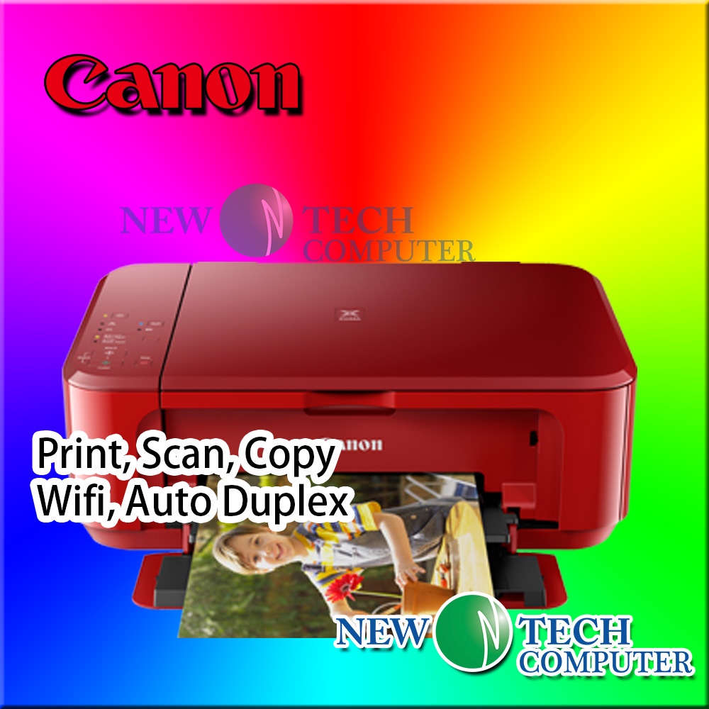 CANON MG3670 ALL IN ONE Wireless Photo Auto Duplex Printing (INCLUDED