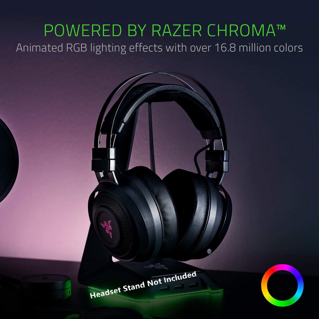Razer Nari Wired Wireless Gaming Headset Thx Spatial Audio Rz04 R3m1 Shopee Malaysia