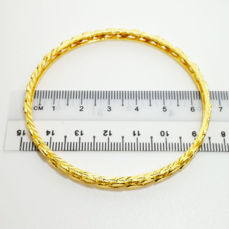 Buy Gelang Tangan Emas 916 10 99g D6 20cm Seetracker Malaysia