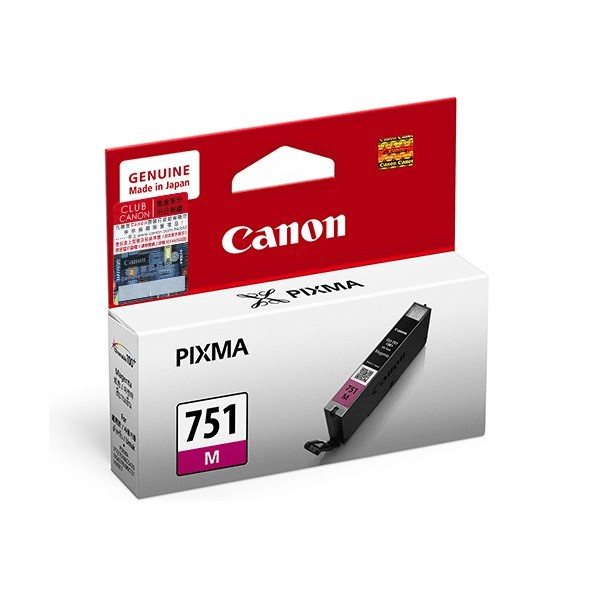 Canon CLI-751 Magenta Genuine Ink Cartridge For iP7270/8770/MG5670/5570/5470/6670/6470/6370/7570/7170/MX727/927/iX6770 | Shopee Malaysia