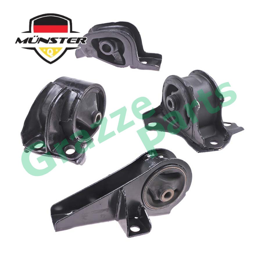 Münster HON5005 Engine Mounting Set for Honda City SX8 1.3 1.5 D13B D15B  Auto 1996-2003