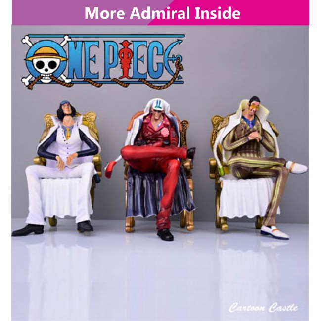 One Piece Animation Kuzan Akainu Borsalino Admiral Marine Figure Model Shopee Malaysia
