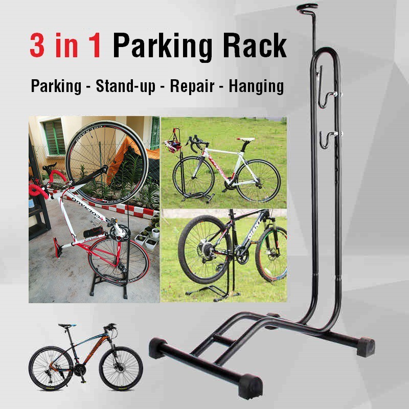 road bike parking stand