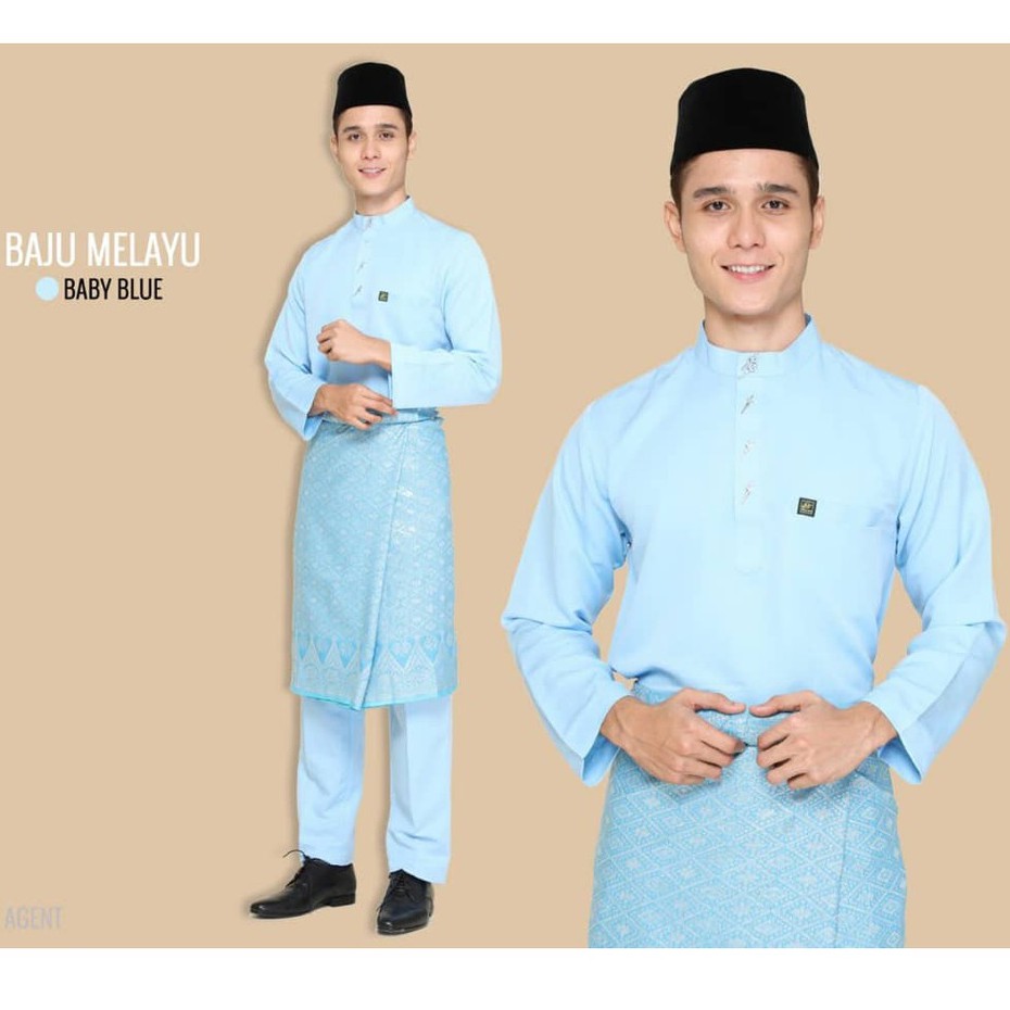 Baby baju blue warna raya Baju Pengantin