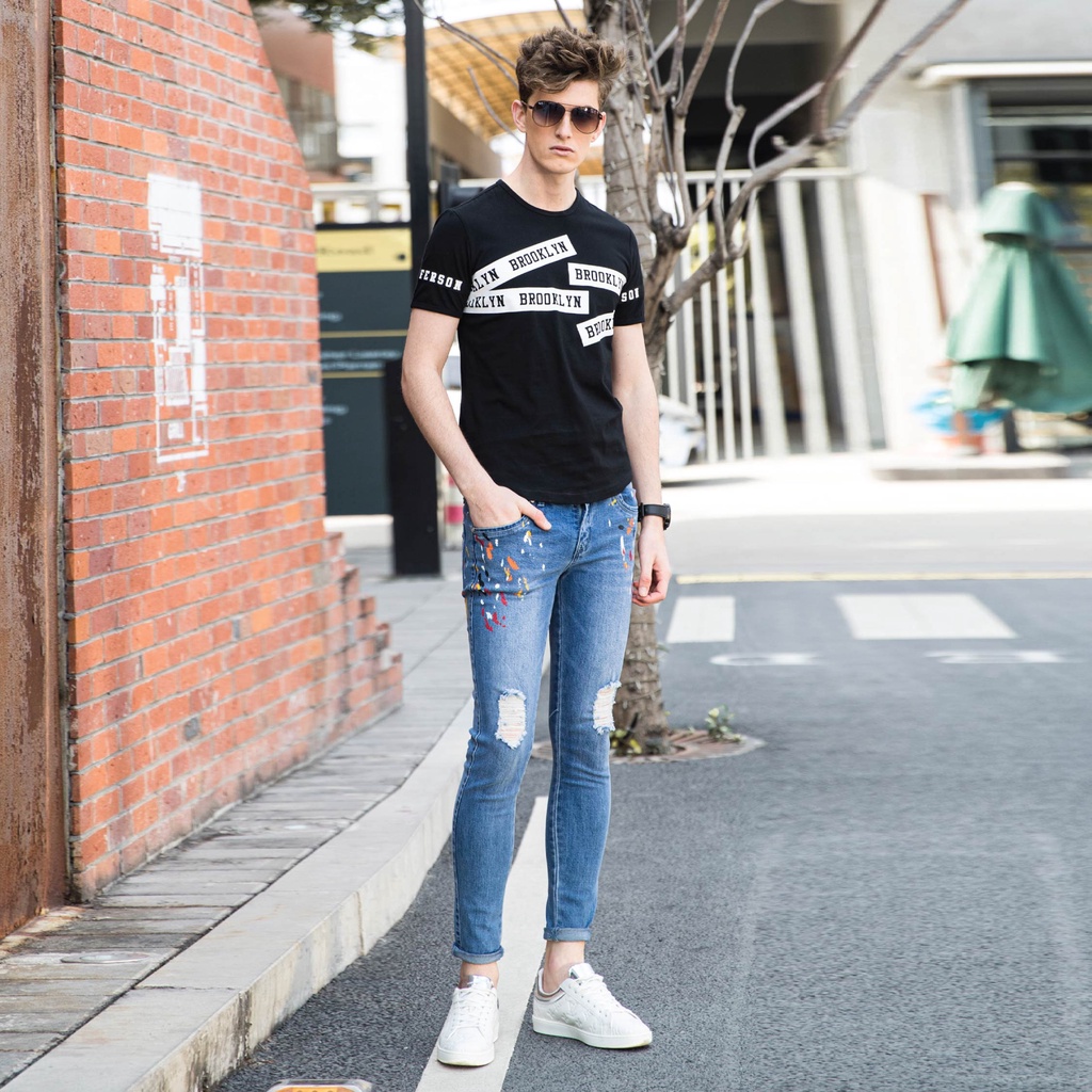 Jefferson Painter Skinny Jeans