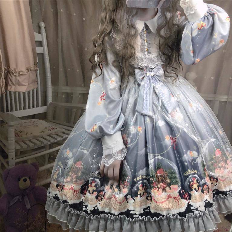 christmas lolita dress