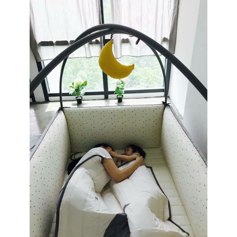 morbido baby bumper bed