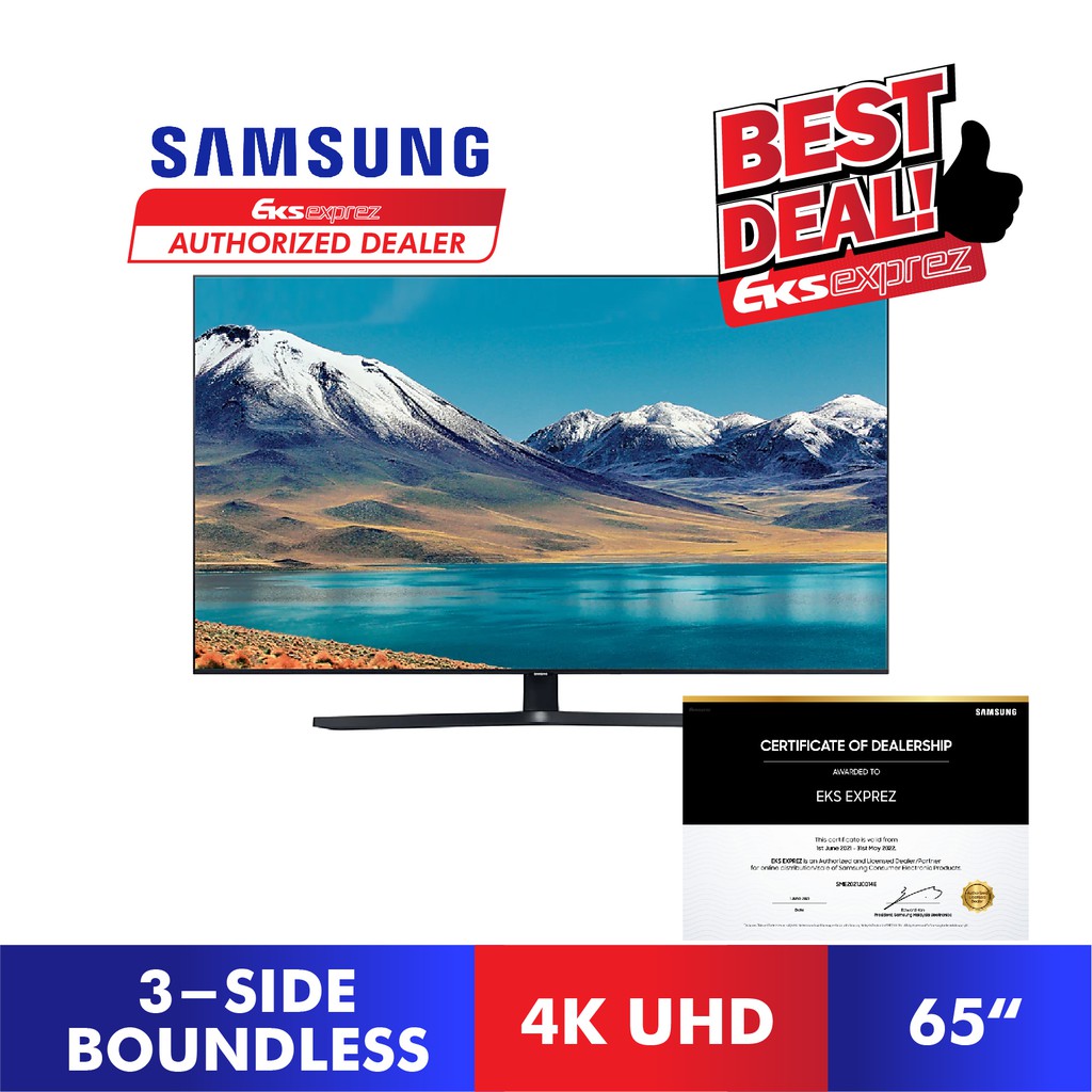 Samsung Tu8500 4k Uhd Smart Tv 2020 65 Ua65tu8500kxxm Shopee Malaysia
