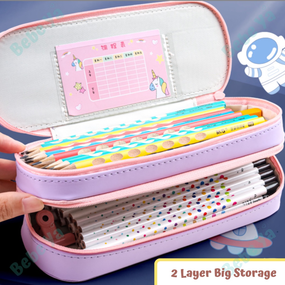 Cute Pencil Case Mechanical Deformation Combination Lock