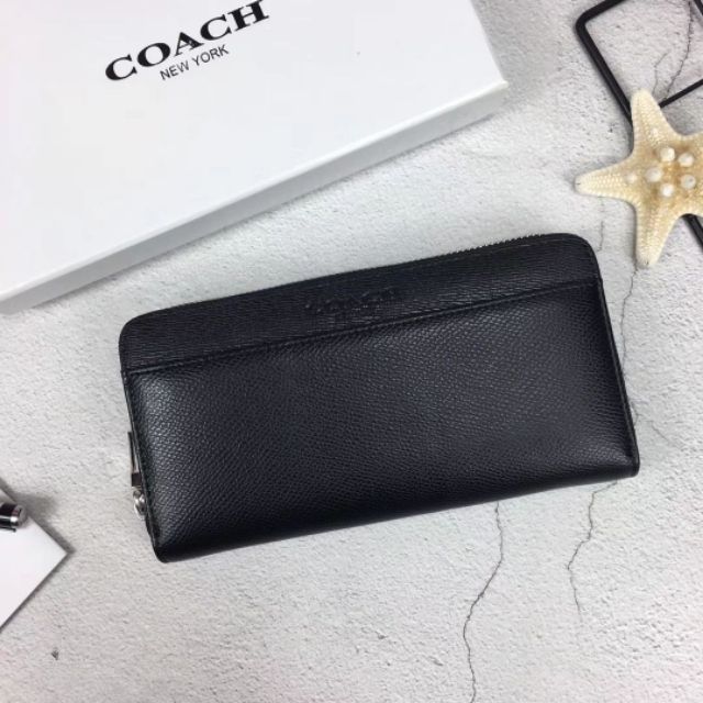 Coach leather long wallet Shopee Malaysia