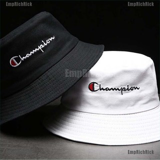 champion bucket hat white