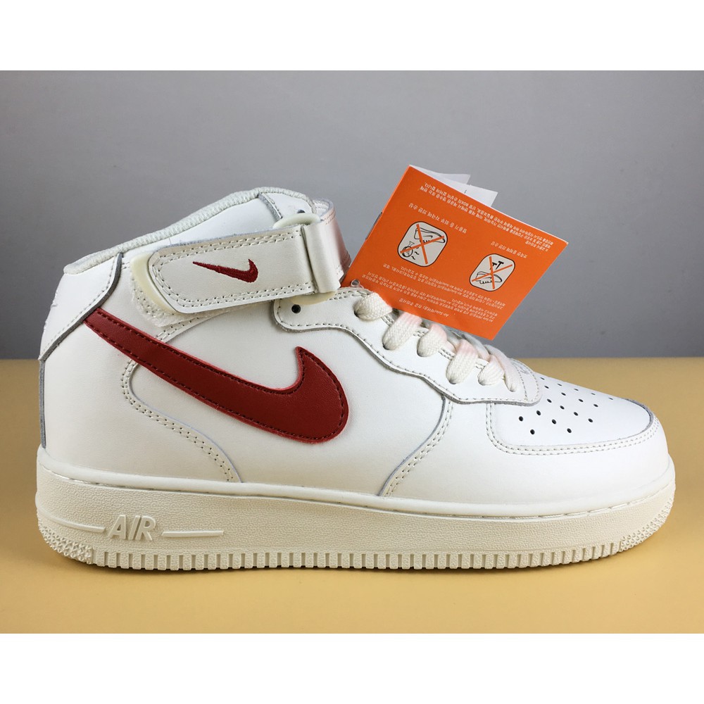air force 1 mid sail university red