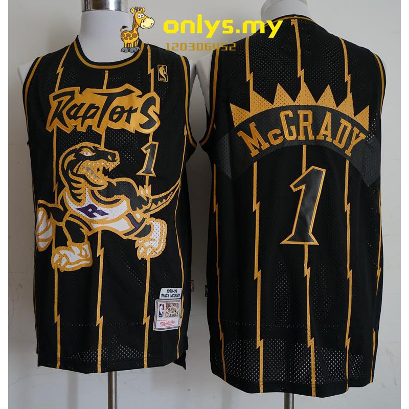 raptors gold and black jersey