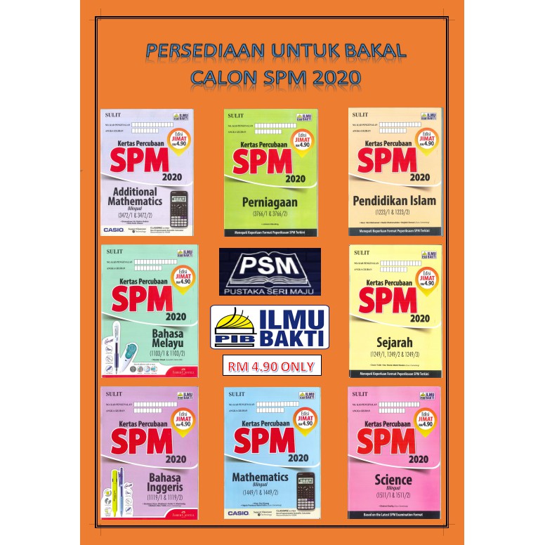 Kertas percubaan SPM 2020  Shopee Malaysia