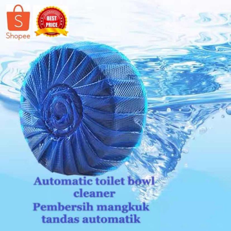 Buy Toilet Bowl Automatic Cleaner Treasure Blue Tablet Block Flush Cleaner Bubble Wash Seetracker Malaysia