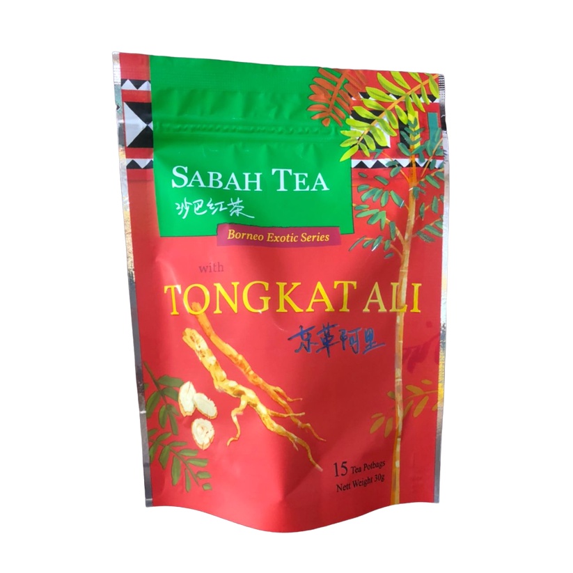 Sabah Tea: Borneo Exotic Series-Potbags Tongkat Ali 15's