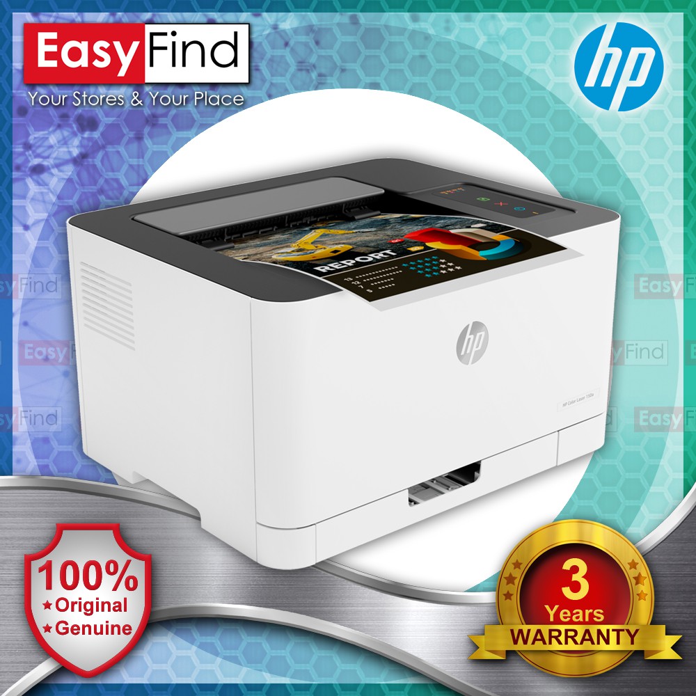HP Color Laser Printer 150A Shopee Malaysia