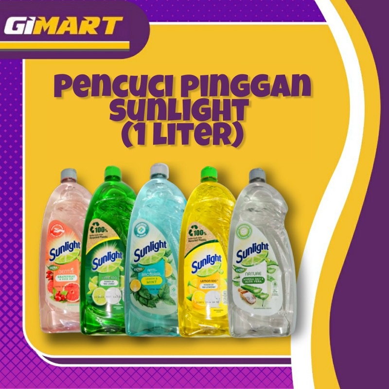 PENCUCI PINGGAN SUNLIGHT 1LITER RANDOMLY | Shopee Malaysia