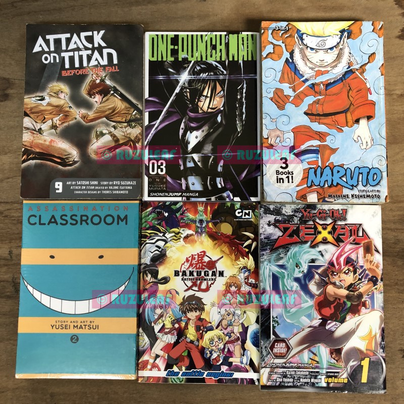 Buy One Punch Man Yugioh Zexal Preloved English Manga Komik Comic Used Secondhand Viz Media Gempak Starz Seetracker Malaysia