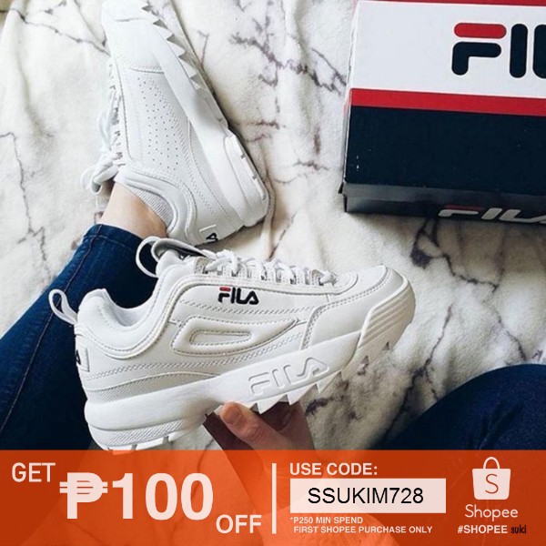 fila disruptor shopee