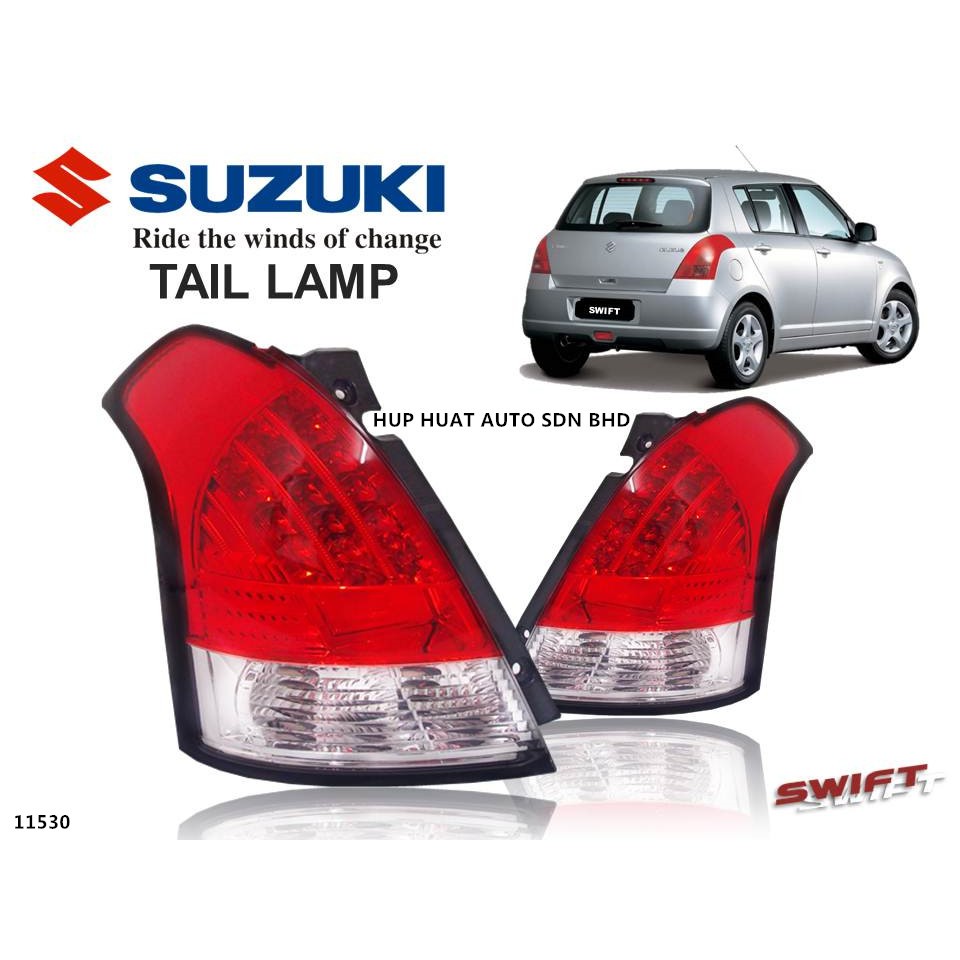 shopee: SUZUKI SWIFT 05 TAIL LAMP LED SET (0:0::;0:0::)