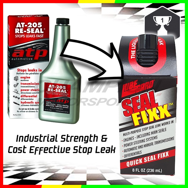 Lubegard Seal Fixx ATP AT-205 Re-Seal Stops Leaks Engine Gear Box Transmission Power Steering 