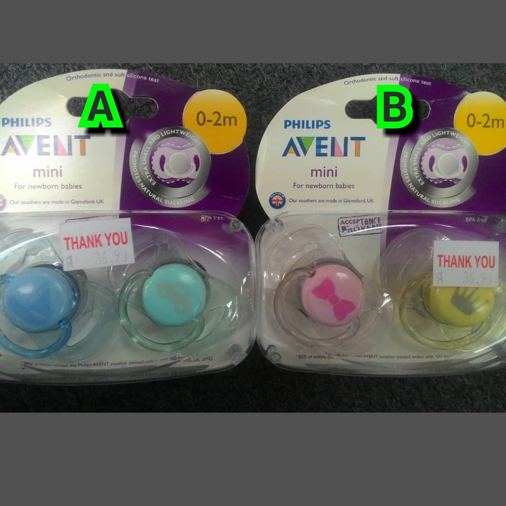 avent mini pacifier