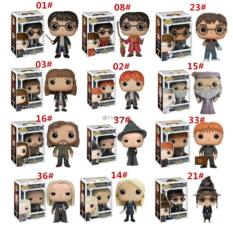 Funko Pop Harry Potter Action Figure Collection Model Toys Shopee Malaysia