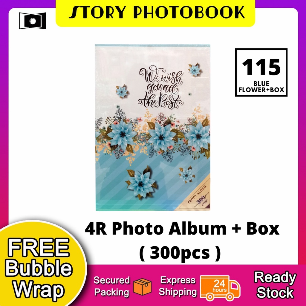 4r Photo Album 300pcs Ready Stock Shopee Malaysia