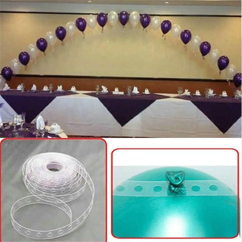 1pcs Balloon Decorating Strip Connect Chain Diy Balloon Arch Strip