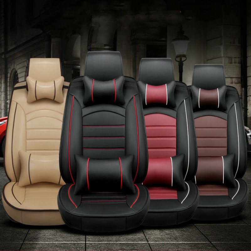 Danny PU Leather Car Seats Cover 5 Seats Fit Proton Saga 
