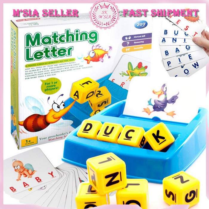 Educational Spelling Matching Toys Early Educational Toys