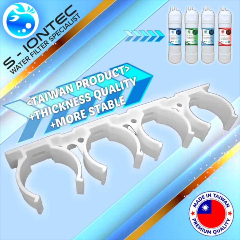 4 In 1 Water Filter Wall Mount Clip Bracket Holder Water Dispenser/Water Purifiers Korea Filter