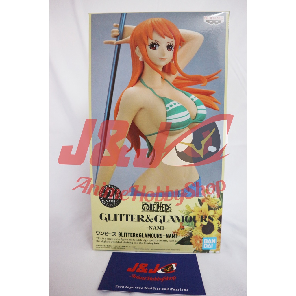 Banpresto One Piece Glitter Glamours G G Nami Shopee Malaysia