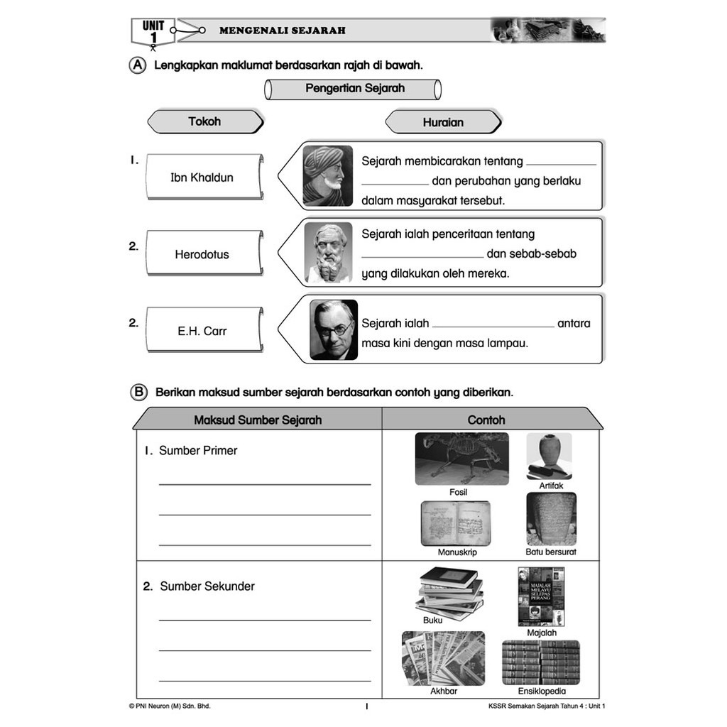 nota sejarah tahun 4 - Jason Martin