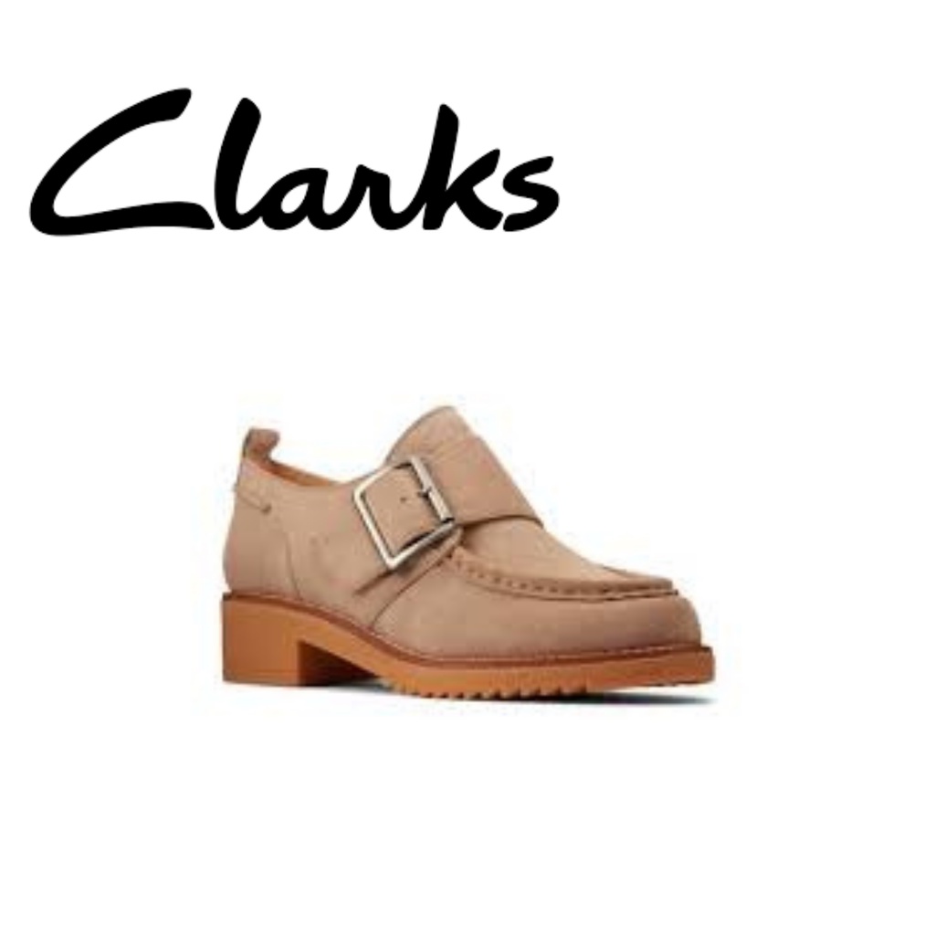 Clarks Women Eden Mid Monk | Shopee Malaysia