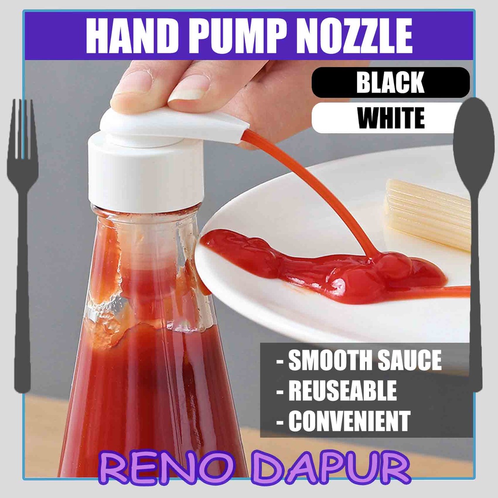 32cm Pressure Pump Head Oil Nozzle Pump Head Oiler Squeeze Household Oyster Tomato Sauce Bottle Press Head Pam Sos Tiram