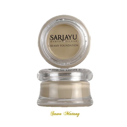 Sariayu Krem Alas Bedak Creamy Foundation 15gr Sawo Matang Shopee Malaysia