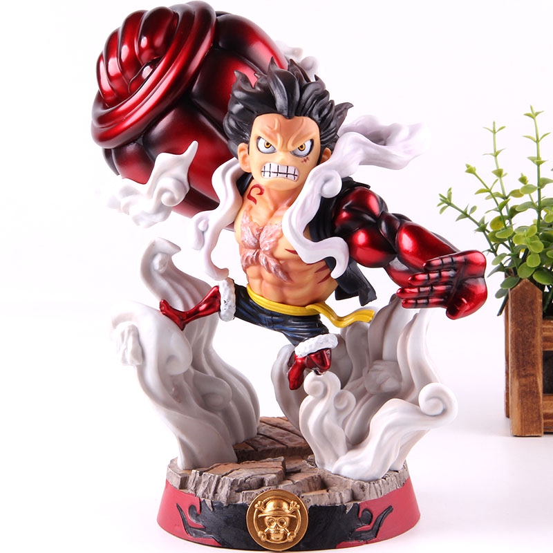 One Piece Figure Gear 4 Luffy Monkey D Luffy Gear Big Gun Luffy Action Figure Pvc Collectible Model Toy Shopee Malaysia