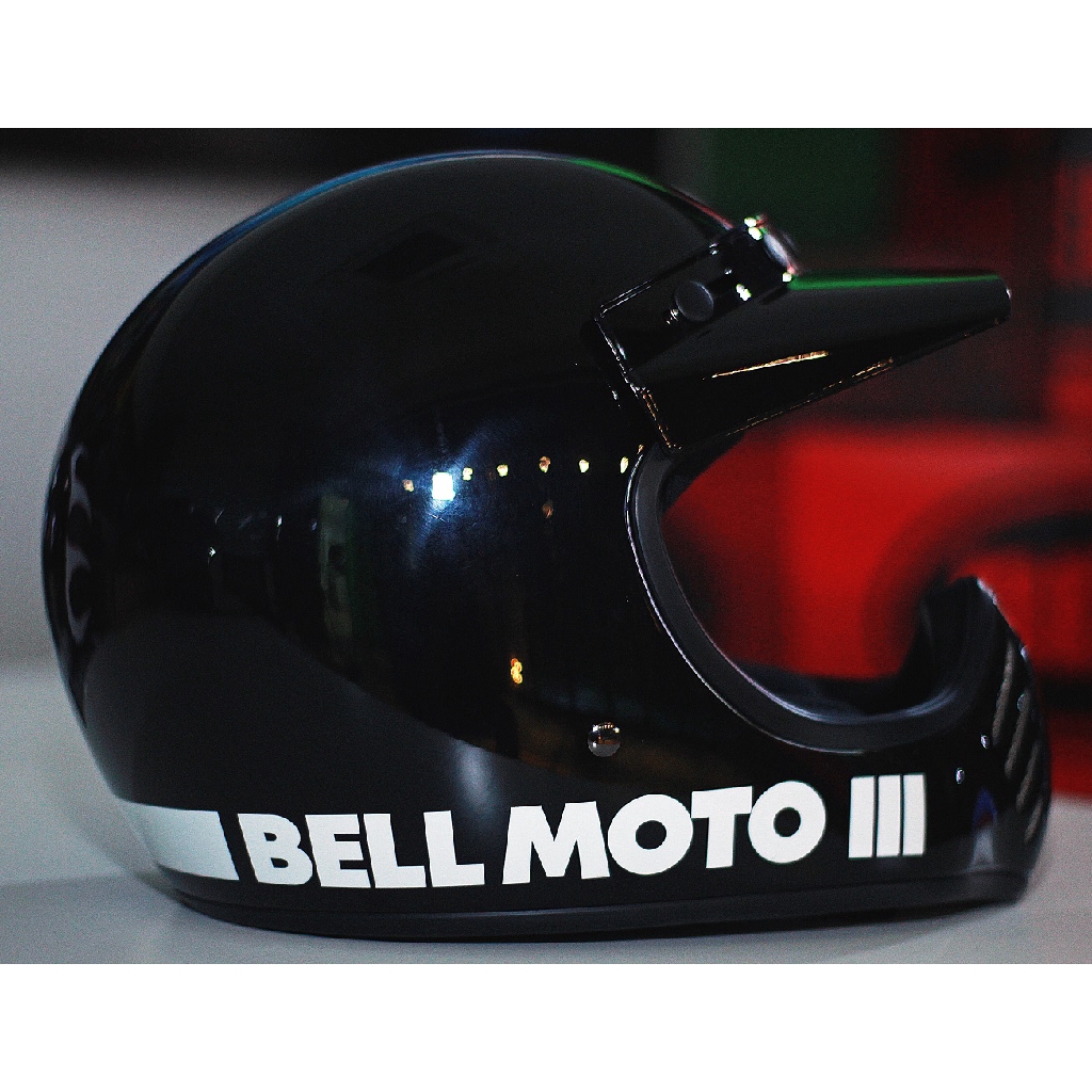 Bell Moto-3 Helmet Gloss Flo Orange Classic