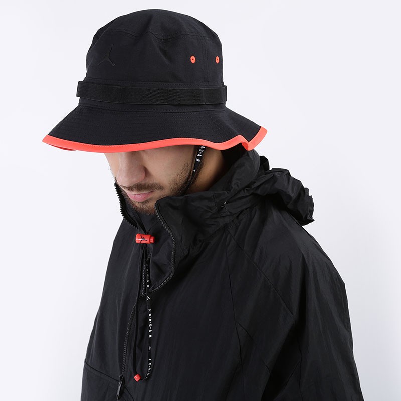 black jordan bucket hat