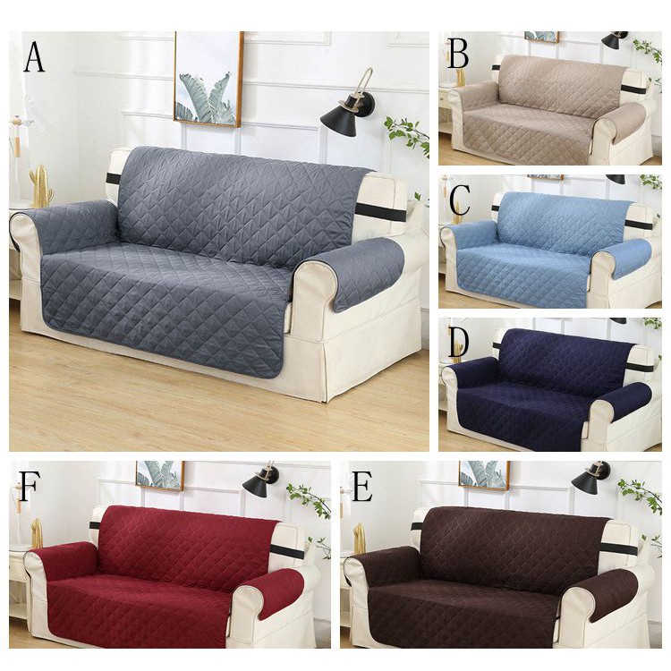 1 2 3 Seater Couch Sofa Cover Removable Waterproof Thick Slipcover
