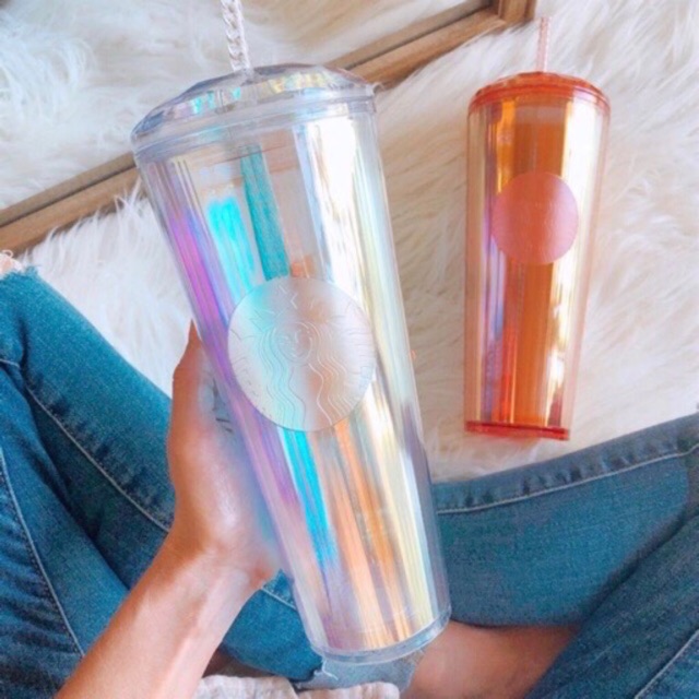 iridescent tumbler