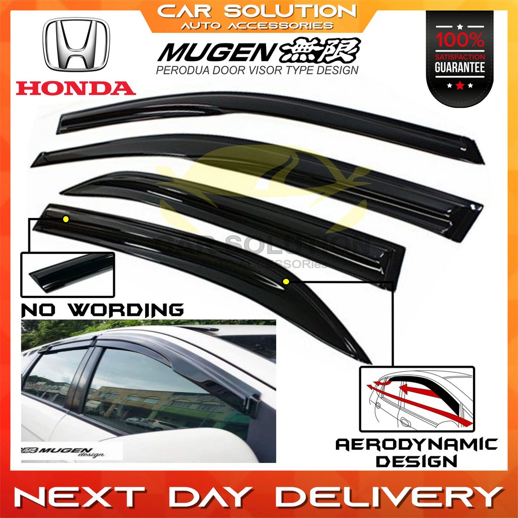 honda hrv wind deflectors