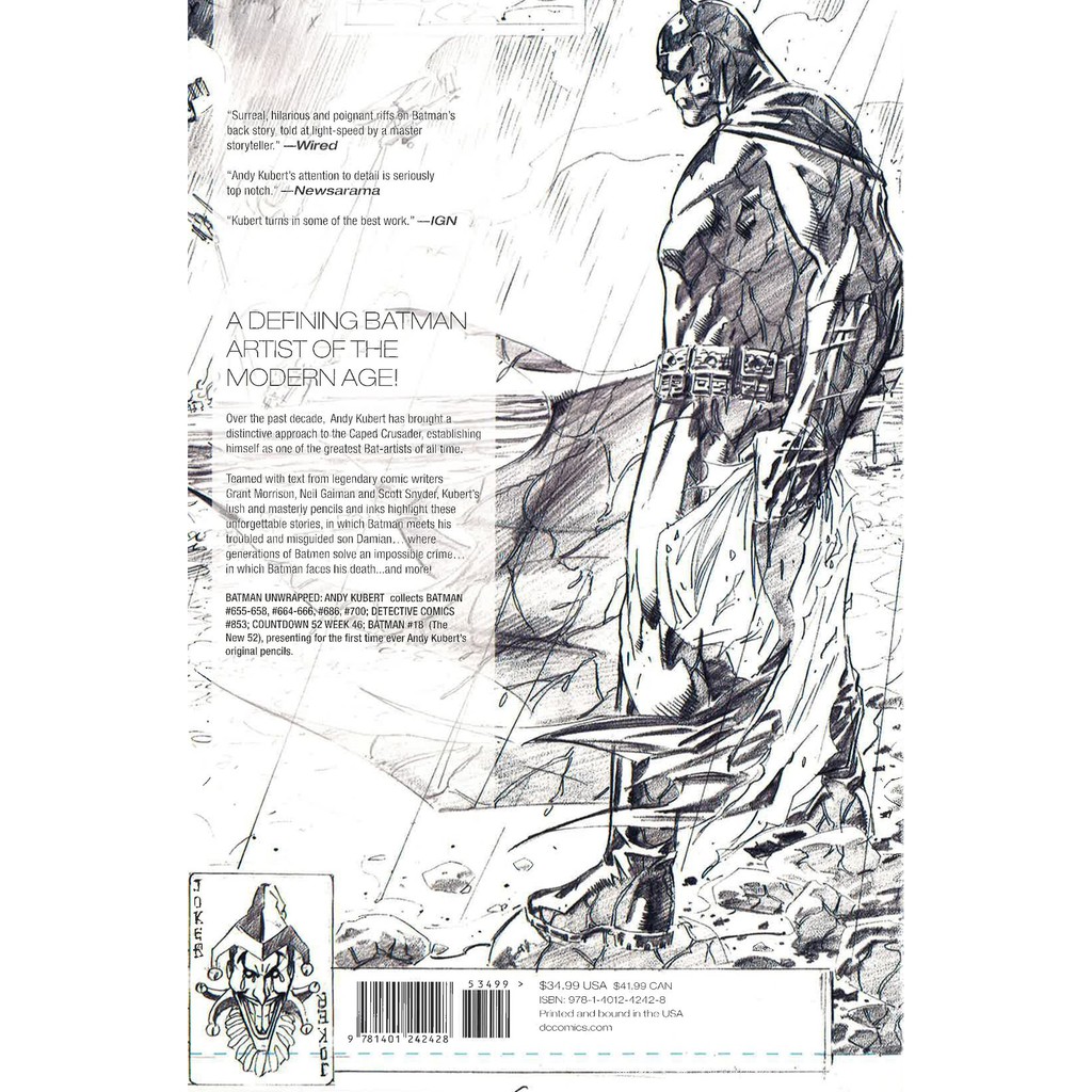 BBW) Dc Comics Batman Unwrapped (ISBN: 9781401242428) | Shopee Malaysia