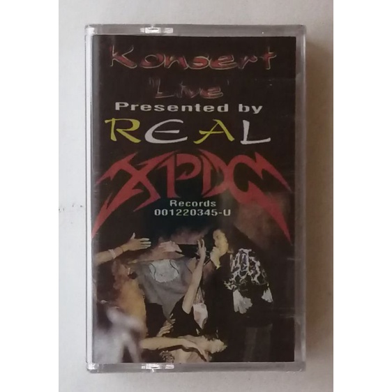 Buy Konsert Live By Real Xpdc Kaset Baru Cassette Tape Brand New Sealed Seetracker Malaysia