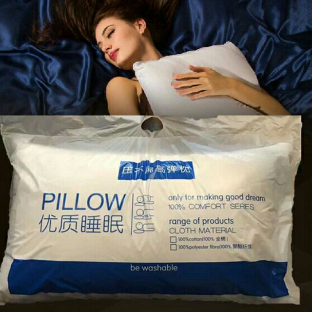 Hilton Hotel Bed Pillows Soft Shopee Malaysia