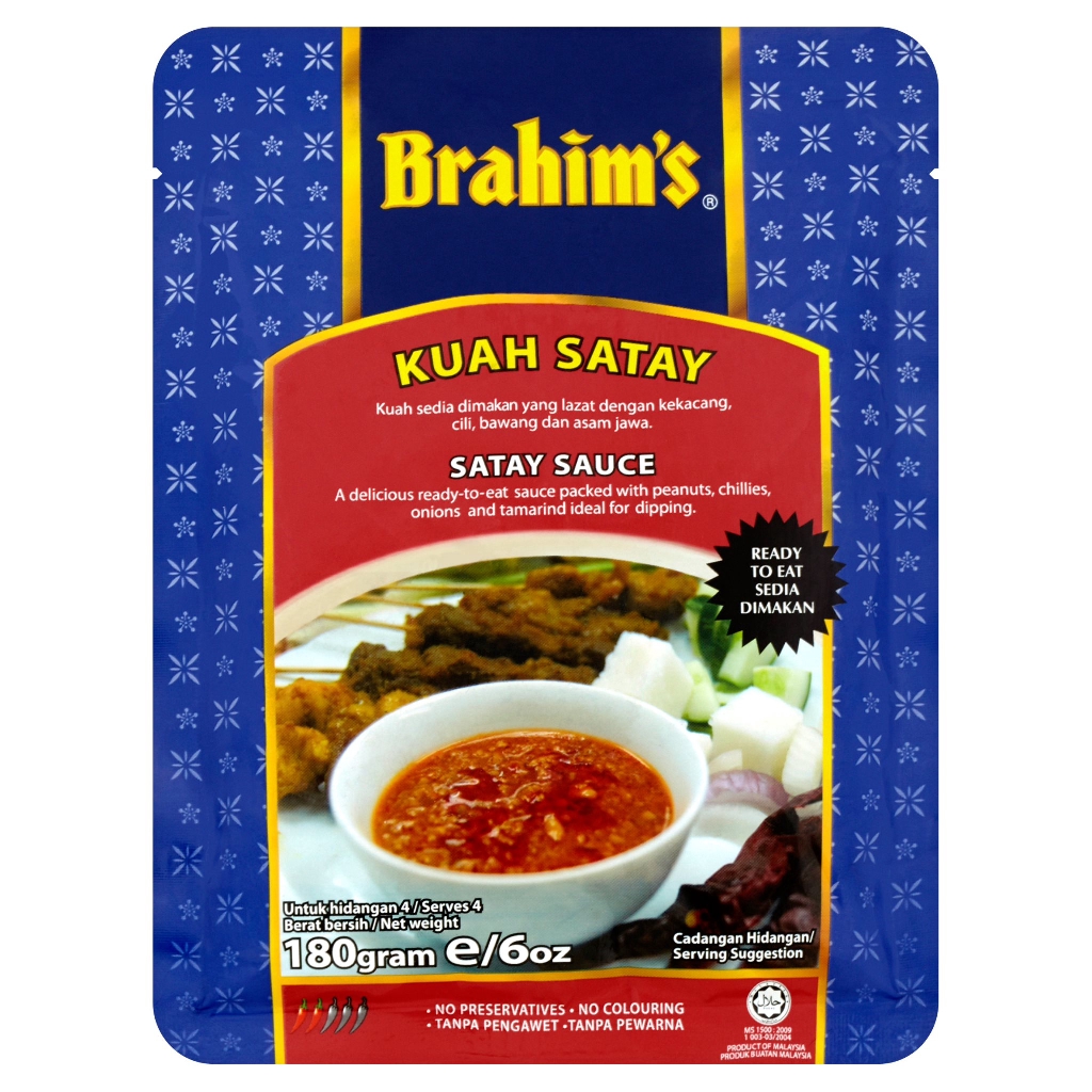 Brahim's Satay Sauce (180g)