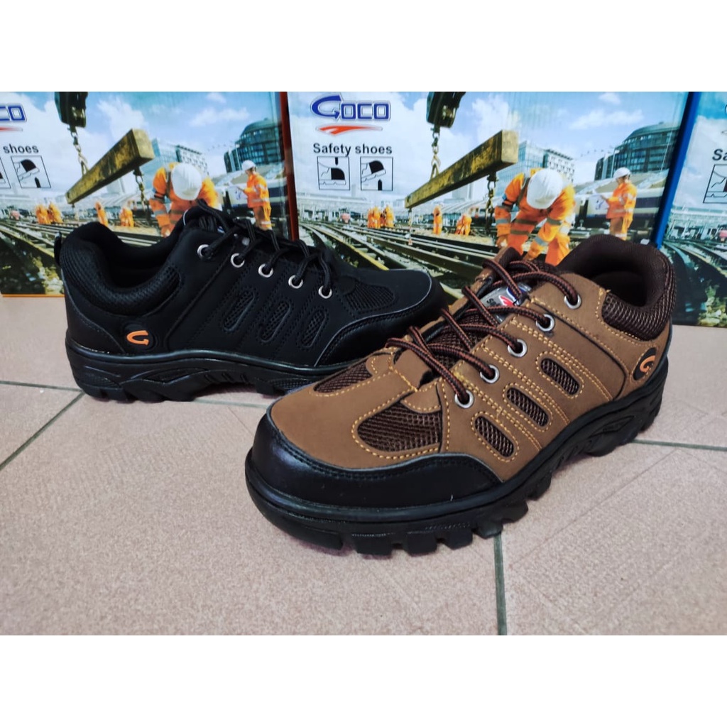 Goco Safety Shoes/Low Cut Safety Shoes QS75 (Black) QS75 (Brown